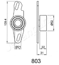✅Fits JAPAN PARTS BE-803