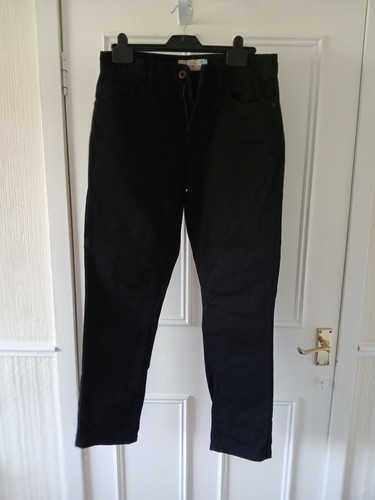 Next black denim slim fit - ,