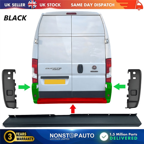 Rear bumper set - rear, for