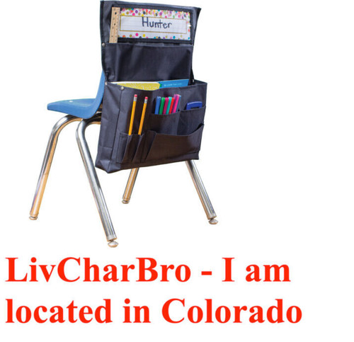 Chair organizer school - school, chairs