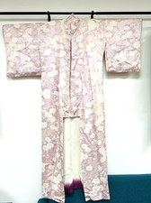 Vintage Japanese lilac Silk