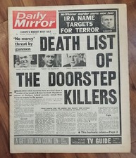 Newspapers 1975 Oct - Dec back issues 50th Birthday Gift Tabloid and Broadsheets