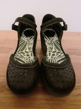 Fly Black soft leather Mary