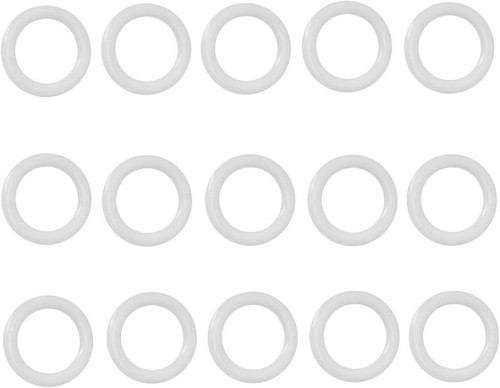 Plastic rings 15pack diy - rings, 1"