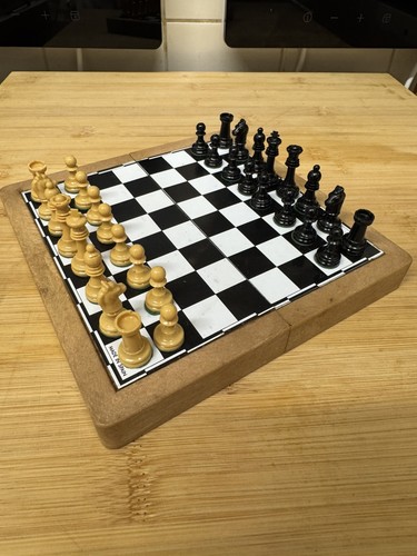 Vintage magnetic travel chess - magnetic,