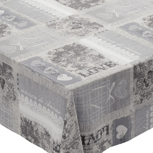 White slate grey postcard - slate,