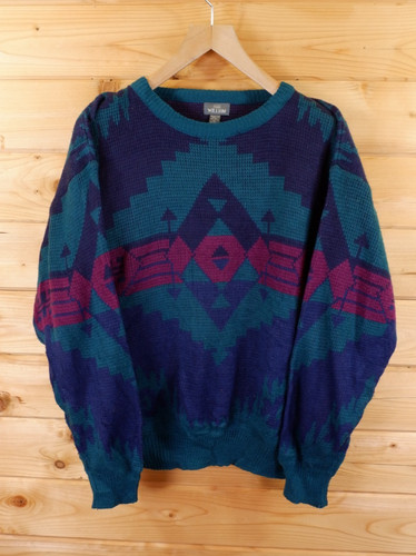 Vintage 80s 90s aztec crazy - 90s,