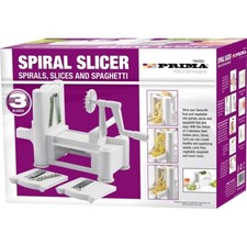 Spiral Slicer 3 Blade Chopper Fruit & Spaghetti Vegetable Cutter Twister Kitchen