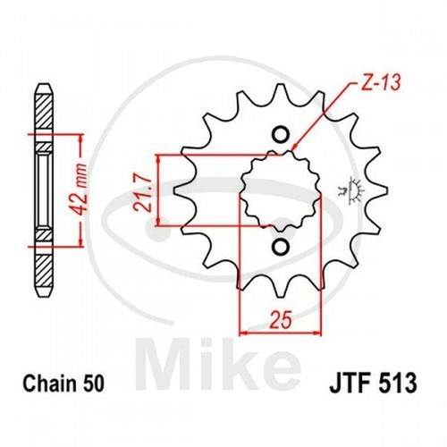 Sprocket z15 530 - z15, for