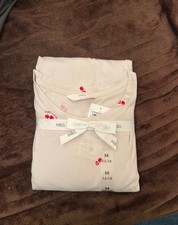 M&S Ladies Cream Cherry Print