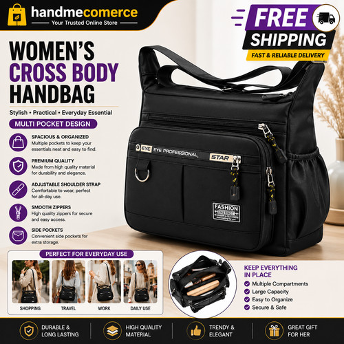 Leather handbag women cross - handbag,