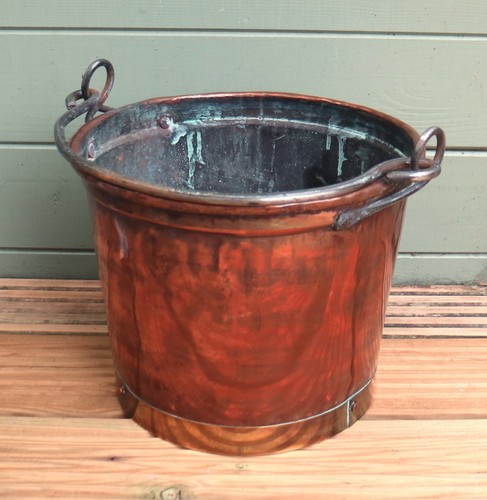 Antique copper and brass - and,