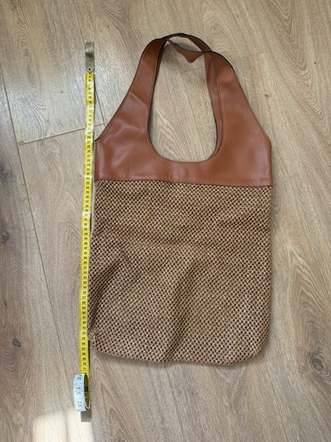 Topshop asos brown tan woven - asos,