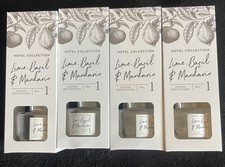 4 x Aldi Hotel Collection No. 1  Lime, Basil & Mandarin-Scented Diffuser 100ml