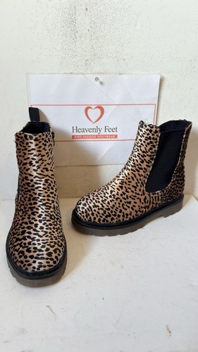 Heavenly feet leopard ankle - heavenly,