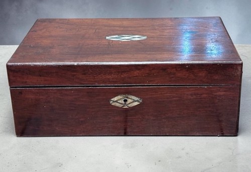 Victorian writing box - victorian,