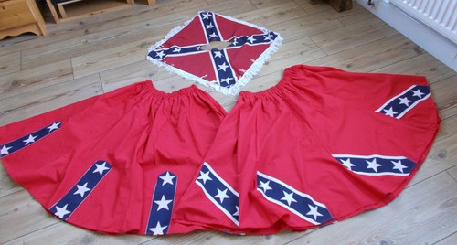Vintage full circle - , red
