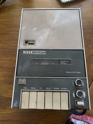 Vintage decca legato tape - vintage,
