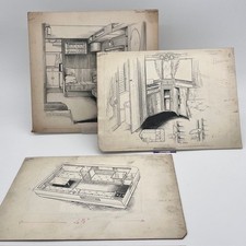 Original 1950s Autocar Caravan Interior Artwork – Carlight, Kampa, Nimbus (3)