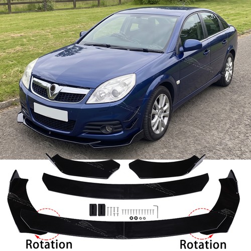Gloss black front - front, bumper