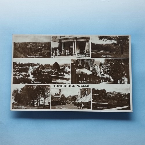 Tunbridge wells postcard 1933 - wells,