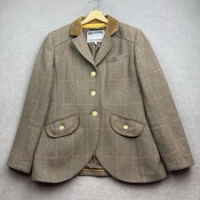 JOULES Tweed Jacket UK 16 WOOL