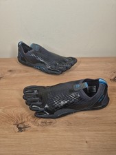 Mens Adidas Adipure Barefoot Five Fingers Running Shoes Size 7 Black and Blue