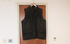 Mens Barbour Gillet Westmorland Waxed Cotton Lined Green size XXL