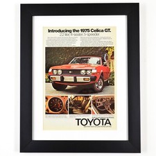 Framed 1975 Toyota Celica GT