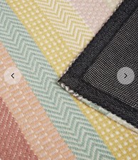 BNWT Bright Harry Striped Rug, Fabulous Colours & Patterns, 100% Wool, 120 x 170