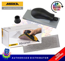 Mirka Hand Sanding Block 70x198 mm + 1 x Abranet Full Box of Your Choice