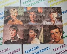 STAR TREK Vintage 1979 100 Piece Jigsaw Puzzle Used, Complete, Shows Sign Of Age