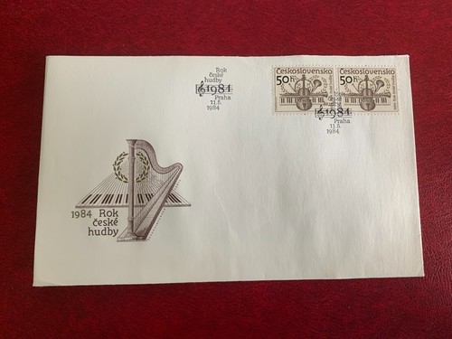 Czechoslovakia 1984 fdc music - czechoslovakia,