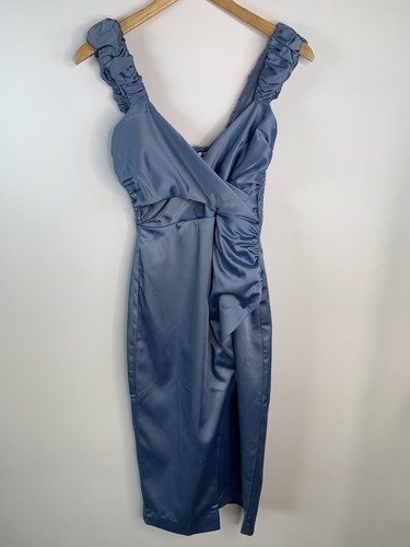 Anthropologie satin ruched - anthropologie,