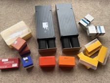18 x Slides Storage Boxes - Vintage - various sizes  