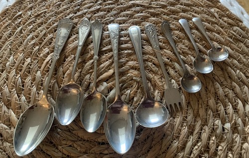 Silver plated cutlery - plated,