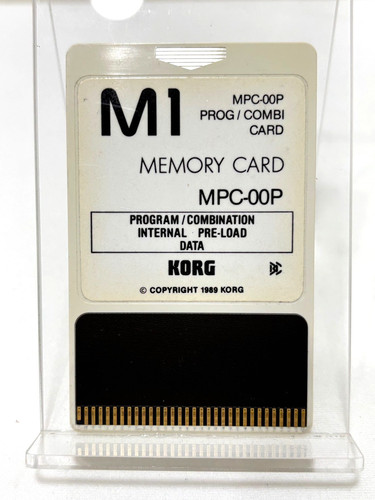 Korg mpc 00p prog combi - korg, m1