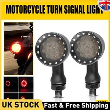 2PCS Black Motorcycle Front