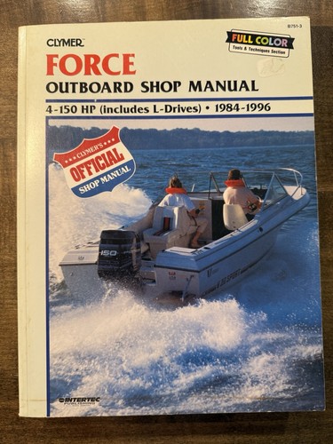Clymer force outboard shop - outboard,