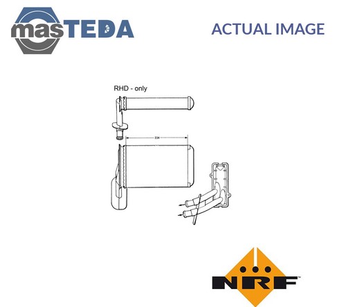 58623 heater radiator - 58623,