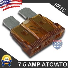 100 Pack 7.5 AMP ATC/ATO