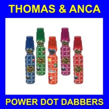 Bingo Dabber Bingo Markers Dauber Power Dot 5 Bingo Dabbers for Bingo Tickets