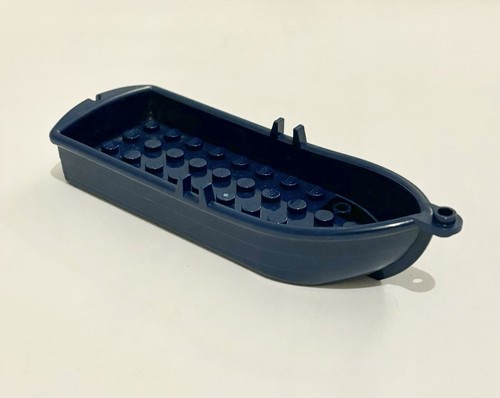 Lego small row boat navy - lego,