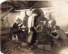 Machinery Workers c1900s Press