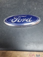 ford grille badge emblem blue chrome 