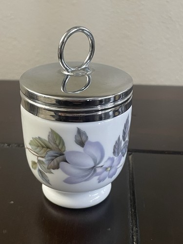 Vintage porcelain egg coddler - egg,