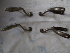 Vintage Boot Spurs Two Pairs - cowboy / cowgirl style