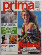 August 1992, PRIMA Magazine