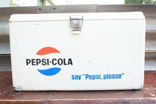VINTAGE 50S? PEPSI COLA WHITE 50L DRINKS COOLER