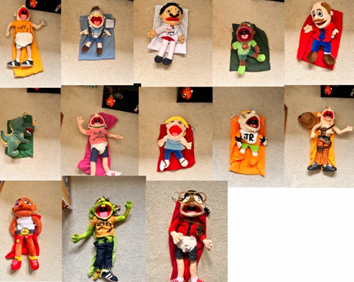 Sesame street hand puppet - sesame,
